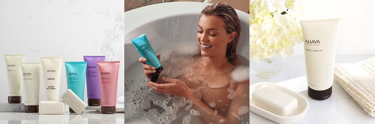 Sprchové gely a krémy